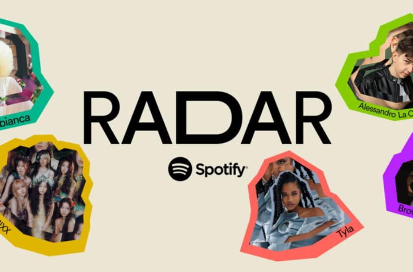  Spotify: RADAR ganha novo visual e slogan Conheça o Futuro